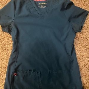 Heart Soul scrub top